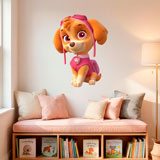 Kinderzimmer Wandtattoo: Paw Patrol - Skye 6