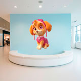 Kinderzimmer Wandtattoo: Paw Patrol - Skye 8