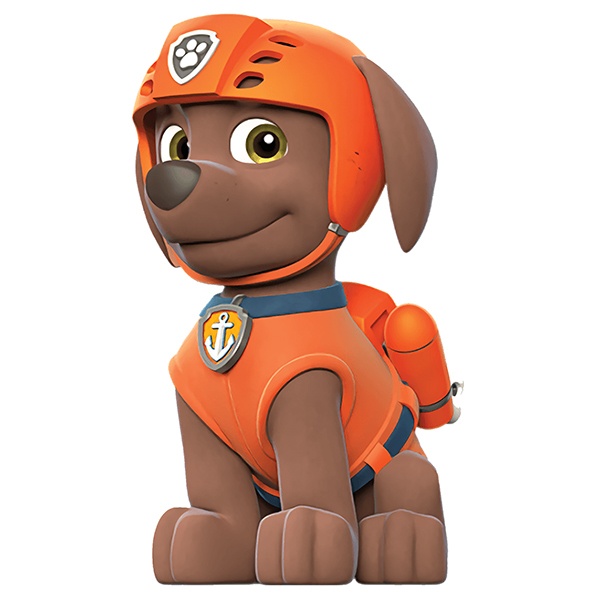 Kinderzimmer Wandtattoo: Paw Patrol - Zuma