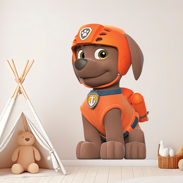 Kinderzimmer Wandtattoo: Paw Patrol - Zuma