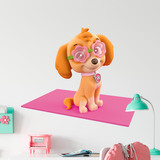 Kinderzimmer Wandtattoo: Paw Patrol - Skye Sonnenbaden 5