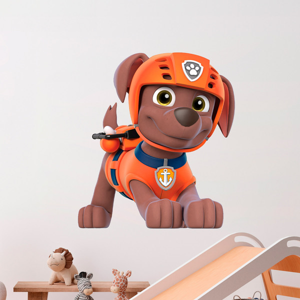 Kinderzimmer Wandtattoo: Paw Patrol - Zuma 2