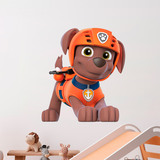 Kinderzimmer Wandtattoo: Paw Patrol - Zuma 2 5