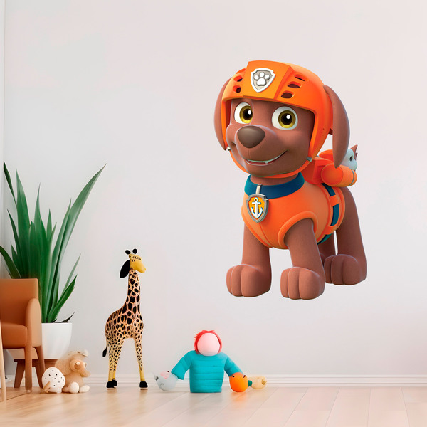 Kinderzimmer Wandtattoo: Paw Patrol - Zuma 3