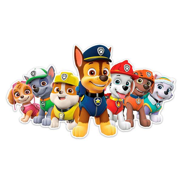 Kinderzimmer Wandtattoo: PAW Patrol Freunde