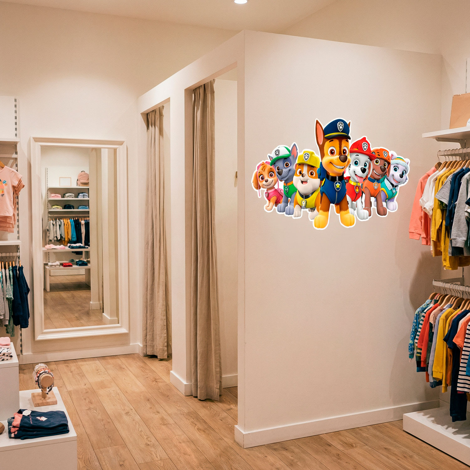 Kinderzimmer Wandtattoo: PAW Patrol Freunde