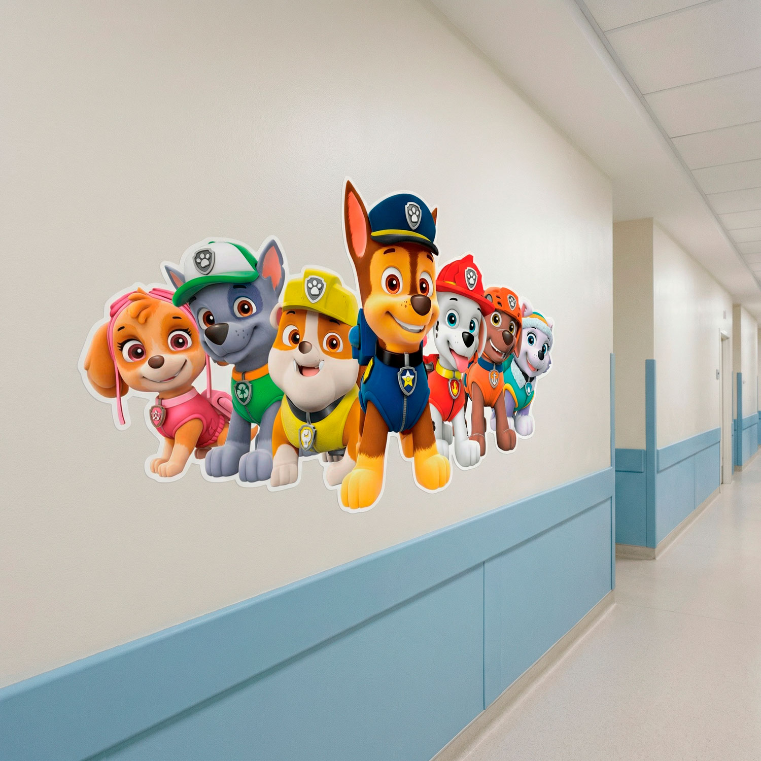 Kinderzimmer Wandtattoo: PAW Patrol Freunde