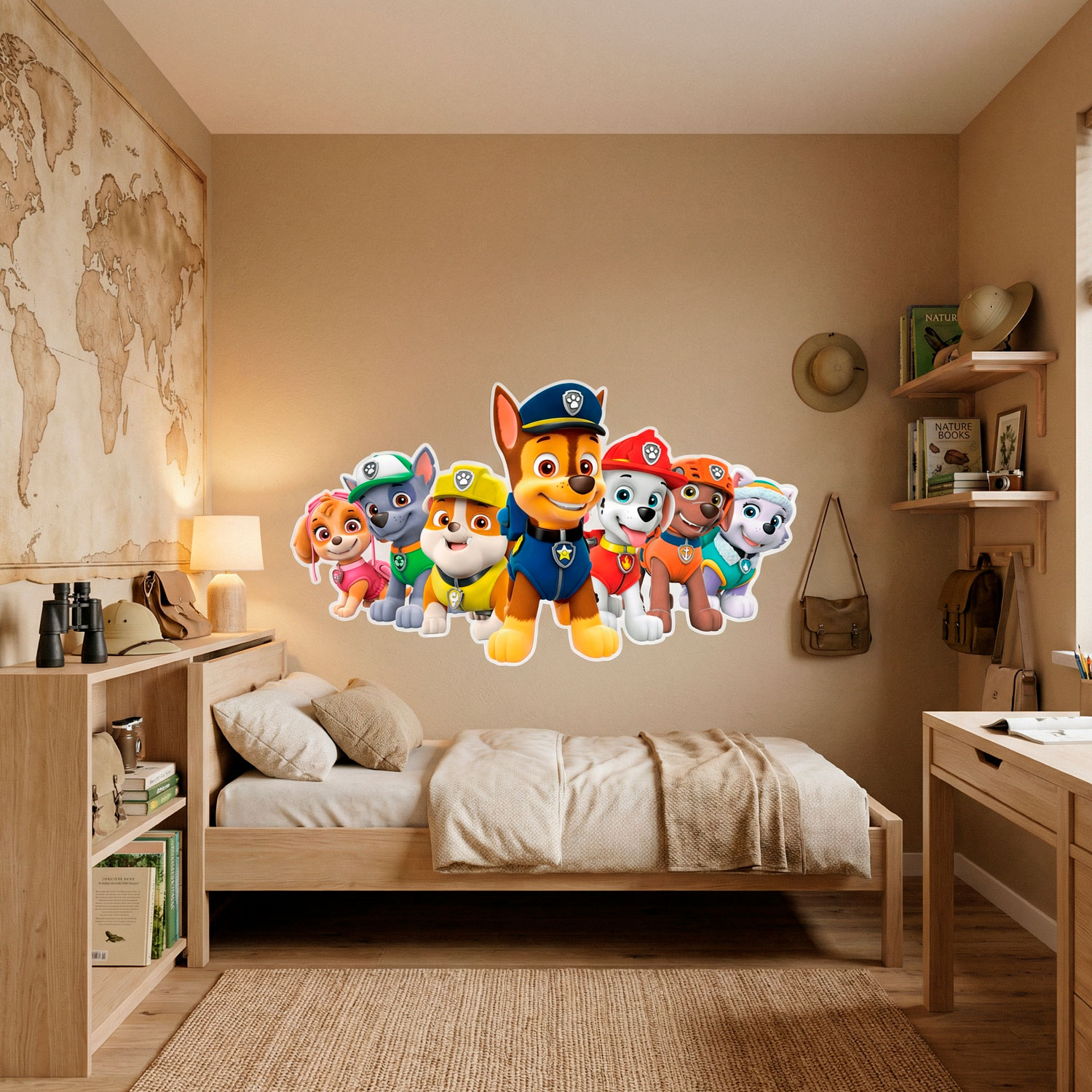 Kinderzimmer Wandtattoo: PAW Patrol Freunde