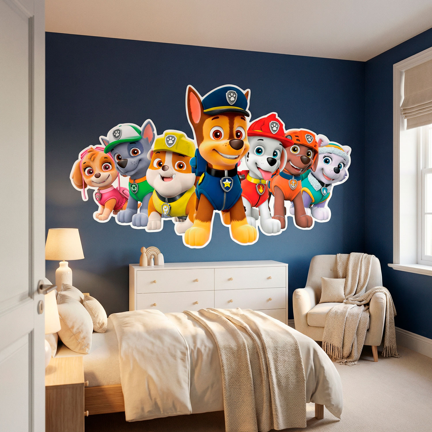 Kinderzimmer Wandtattoo: PAW Patrol Freunde