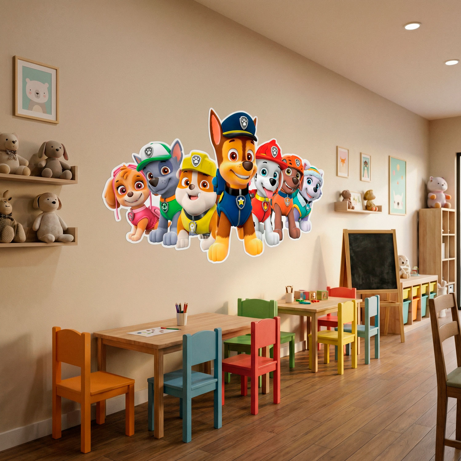 Kinderzimmer Wandtattoo: PAW Patrol Freunde