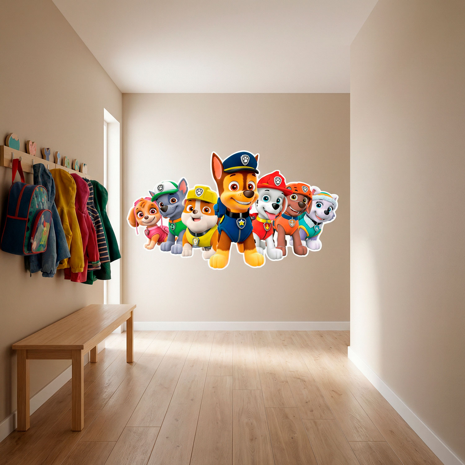 Kinderzimmer Wandtattoo: PAW Patrol Freunde