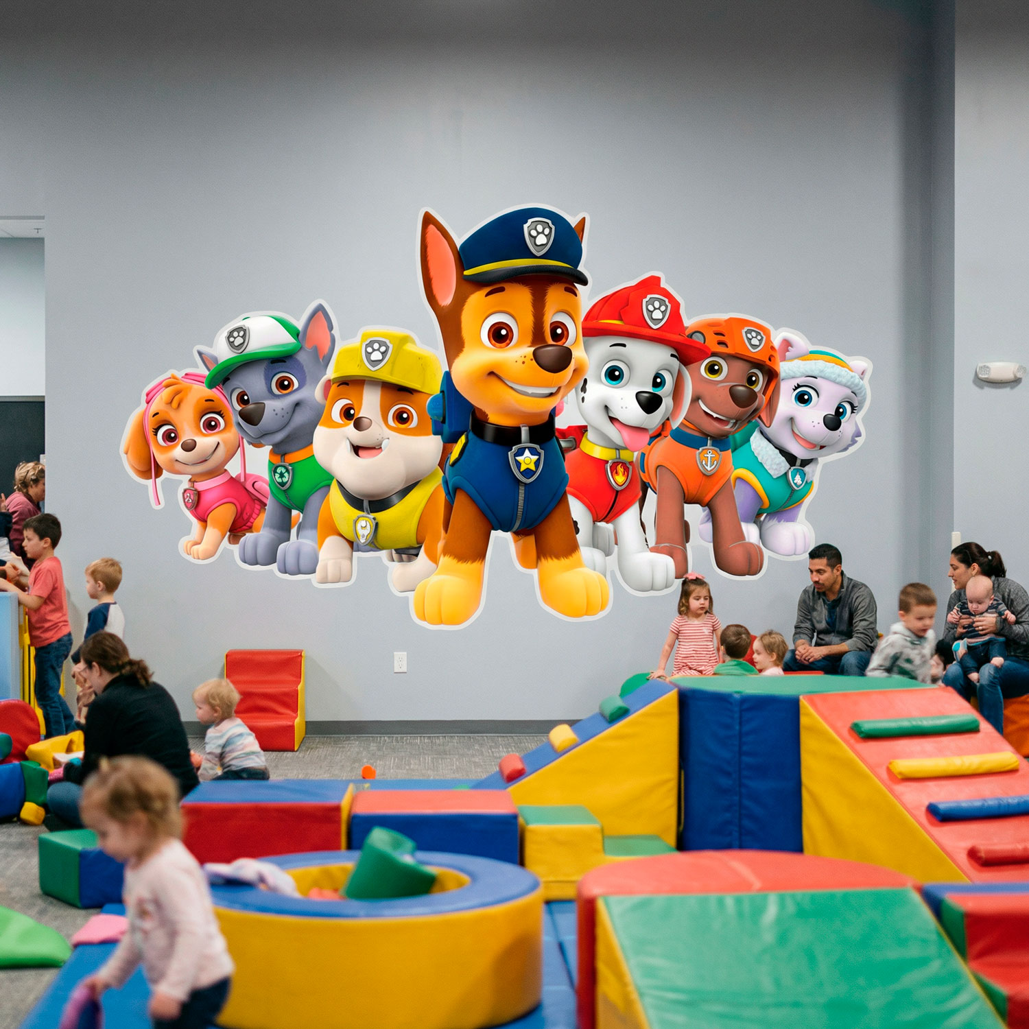 Kinderzimmer Wandtattoo: PAW Patrol Freunde
