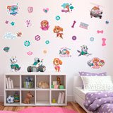 Kinderzimmer Wandtattoo: PAW Patrol Girl Pup 3