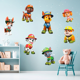 Kinderzimmer Wandtattoo: PAW Patrol Immer wachsam 3