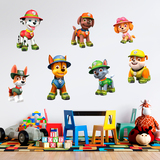 Kinderzimmer Wandtattoo: PAW Patrol Immer wachsam 5