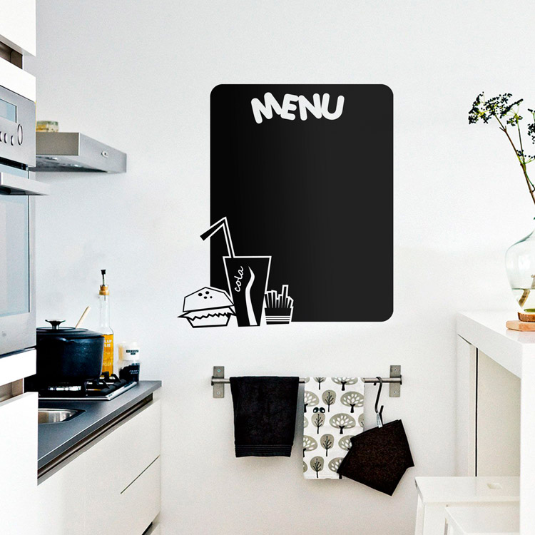 Wandtattoos: Happy Menu