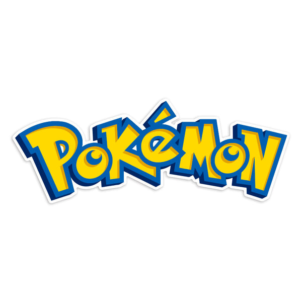 Aufkleber: Klassisches Pokémon Logo