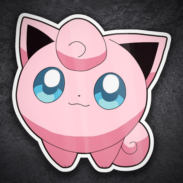 Aufkleber: Pummeluff Pokémon