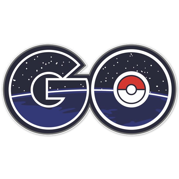Kinderzimmer Wandtattoo: Pokémon GO Buchstaben