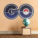 Kinderzimmer Wandtattoo: Pokémon GO Buchstaben 3
