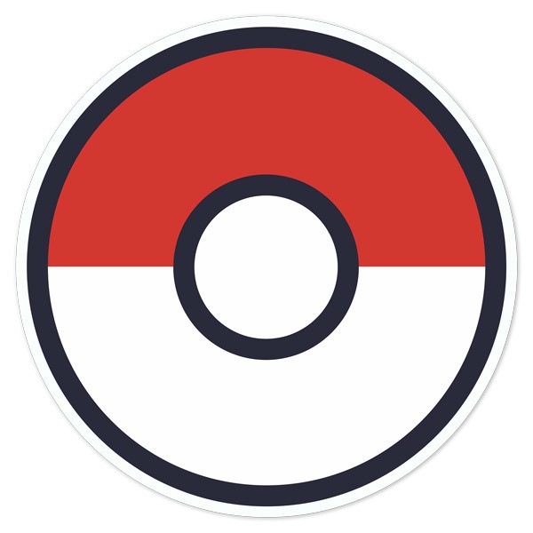 Aufkleber: Poke Ball - Pokemon