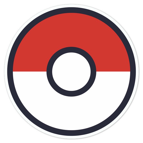 Aufkleber: Poke Ball - Pokemon