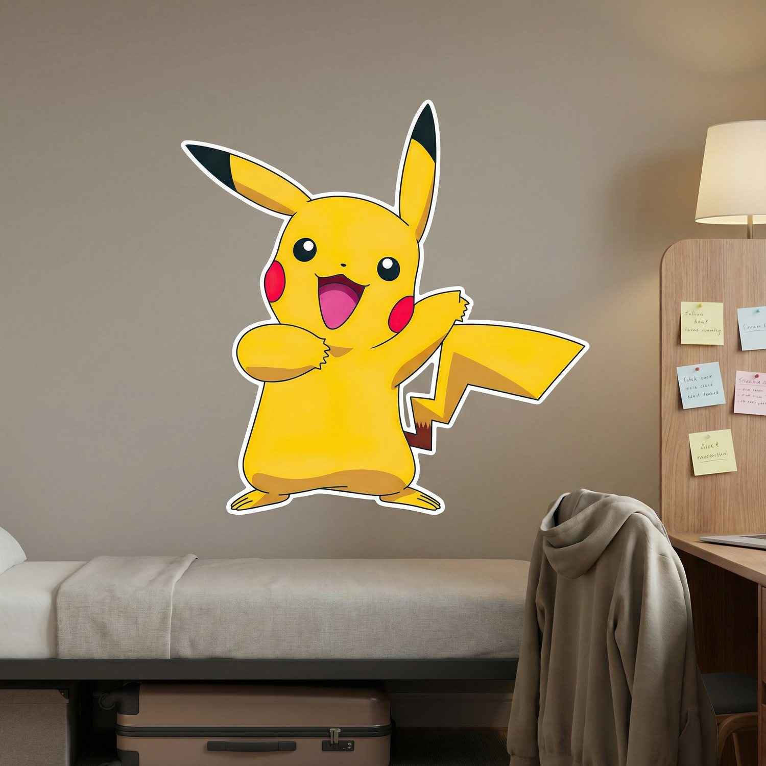 Kinderzimmer Wandtattoo: Pikachu