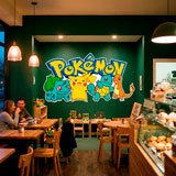 Kinderzimmer Wandtattoo: Pikachu und Freunde Pok&eacute;mon 15