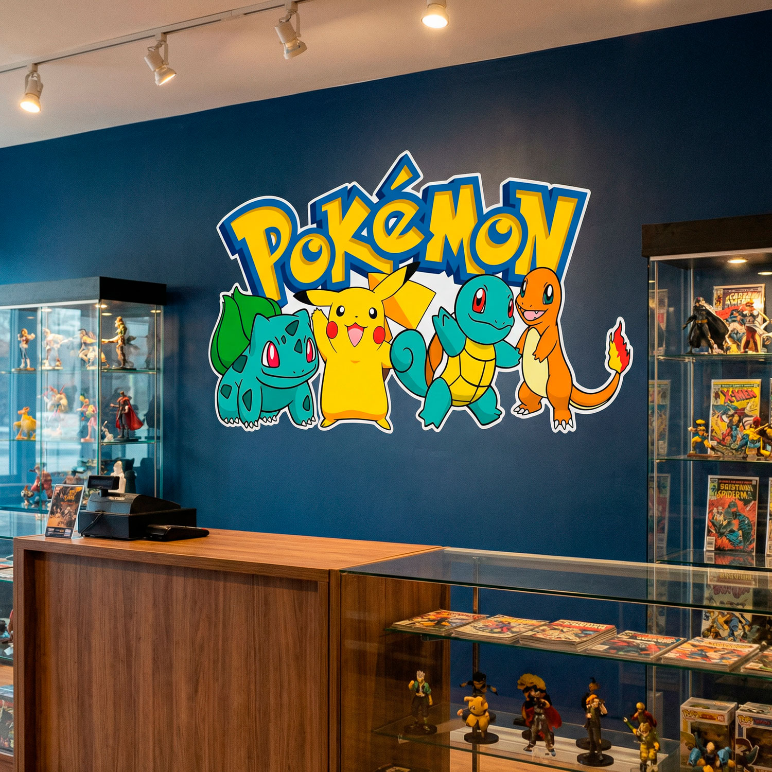 Kinderzimmer Wandtattoo: Pikachu und Freunde Pok&eacute;mon