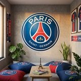 Wandtattoos: Paris Saint Germain Wappen 9