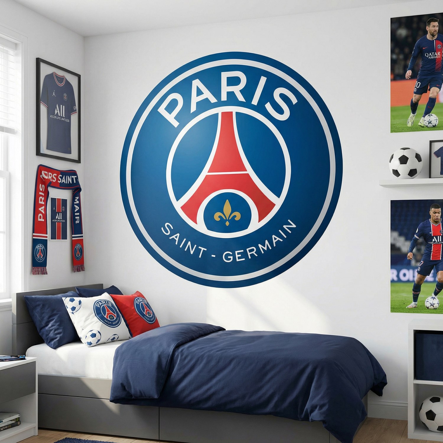 Wandtattoos: PSG-Schild