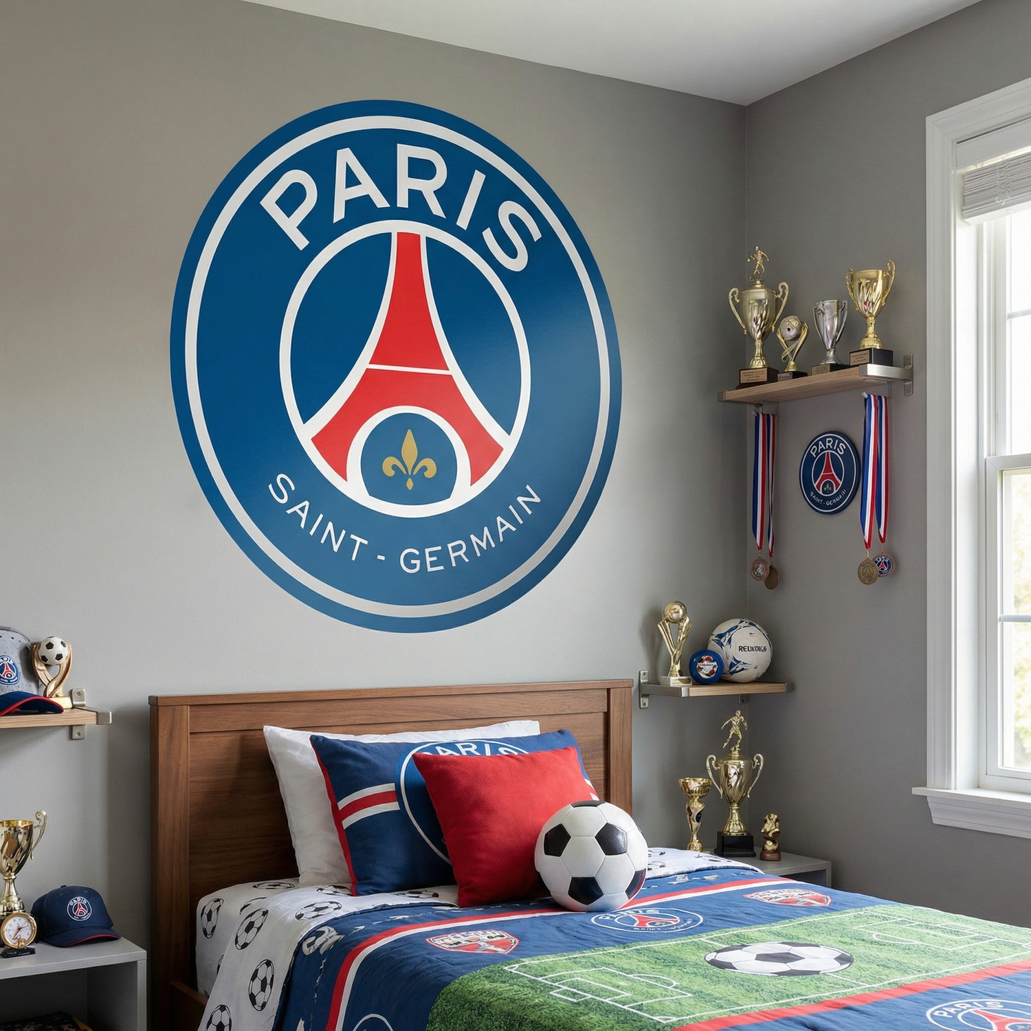 Wandtattoos: PSG-Schild