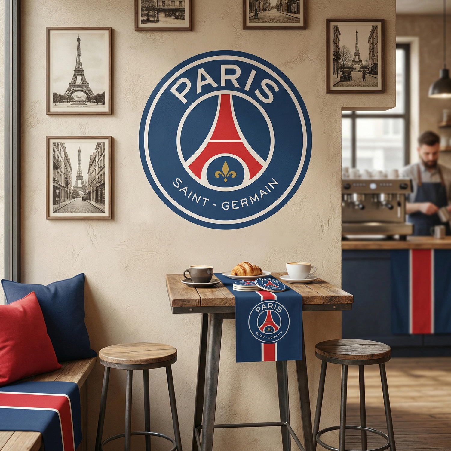 Wandtattoos: PSG-Schild