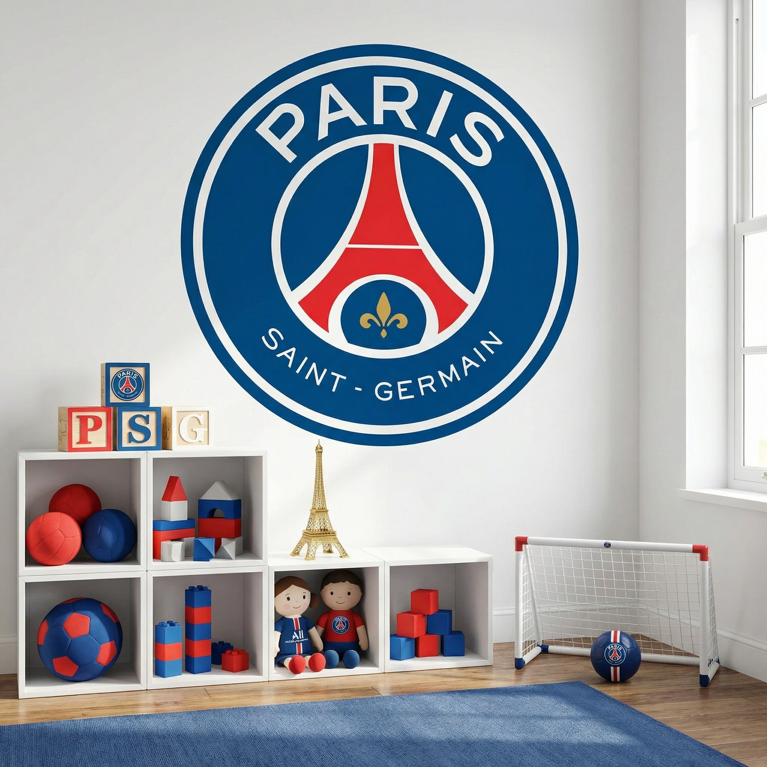 Wandtattoos: PSG-Schild