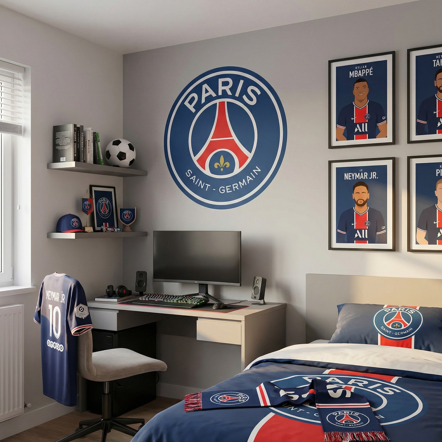 Wandtattoos: PSG-Schild