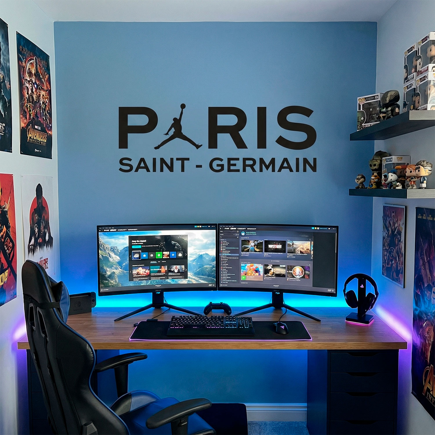 Wandtattoos: PSG Jordan 