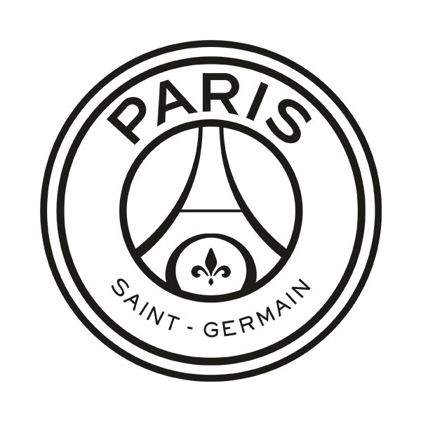 Wandtattoos: Wappen des Fußballclubs Paris Saint-Germain