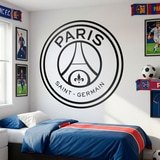 Wandtattoos: Wappen des Fu&szlig;ballclubs Paris Saint-Germain 2