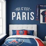 Wandtattoos: PSG Ici c&acute;est Paris 14