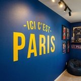 Wandtattoos: PSG Ici c&acute;est Paris 17