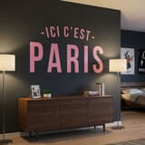 Wandtattoos: PSG Ici c&acute;est Paris 19