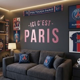 Wandtattoos: PSG Ici c&acute;est Paris 10