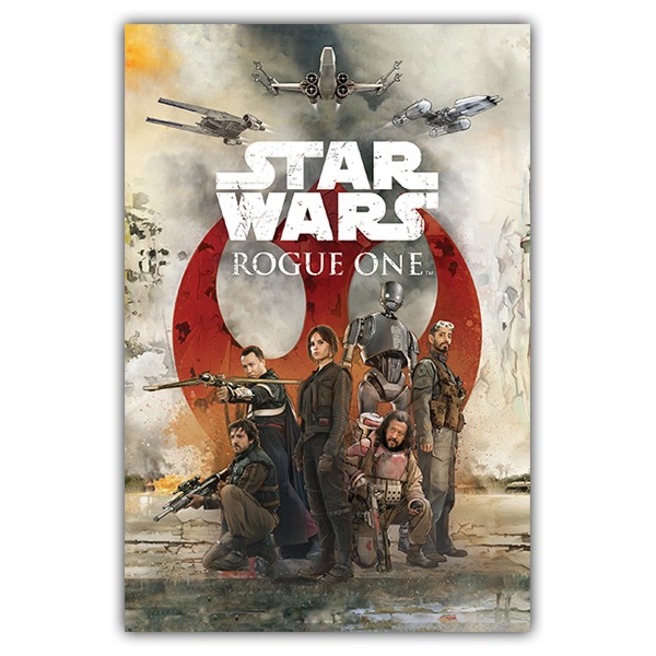 Wandtattoos: Klebstoff Poster Star Wars Rogue One Alliance