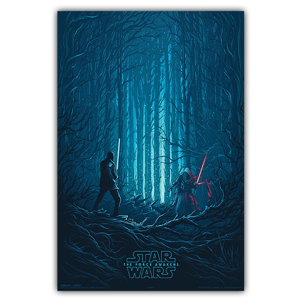 Wandtattoos: Klebstoff Poster Star Wars Episode VII