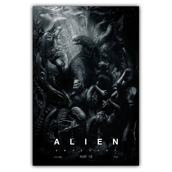 Wandtattoos: Klebstoff Poster Alien Covenant