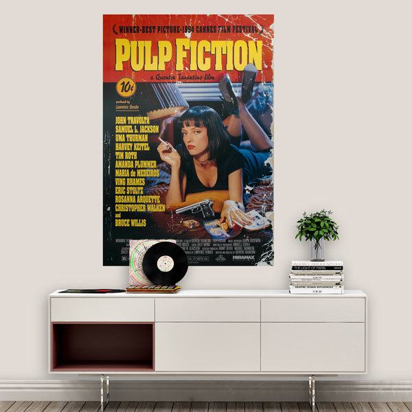Wandtattoos: Pulp Fiction