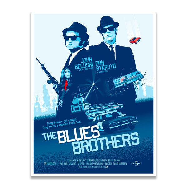 Wandtattoos: The Blues Brothers