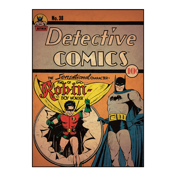 Wandtattoos: Batman und Robin