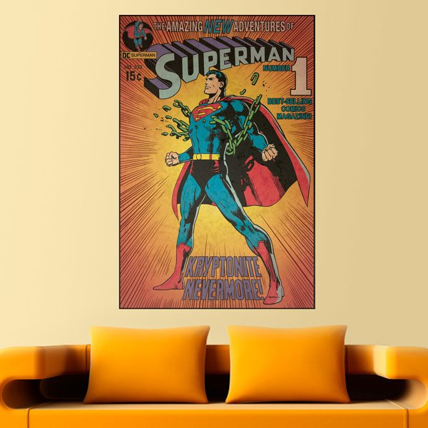 Wandtattoos: Superman Kryptonit