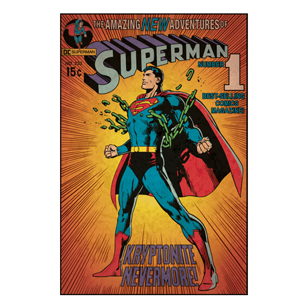 Wandtattoos: Superman Kryptonit
